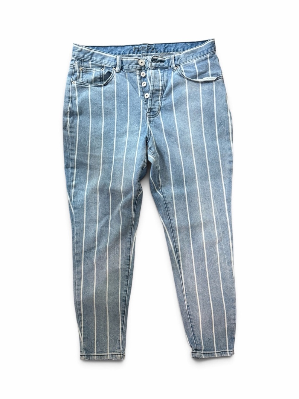 Striped Light Blue Women’s Jeans